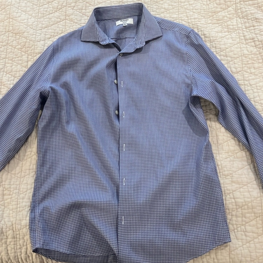 Murano Slim Fit Dress Shirt M